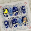 Blue Lucky Handmade Nail Tips - Oval XL / 블루