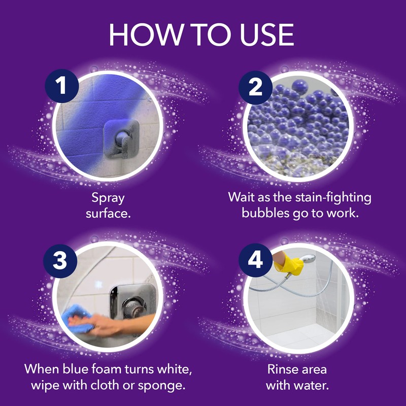 Kaboom Foam-Tastic Foaming Bathroom Cleaner, Fresh Scent, Spray Can, Eliminates