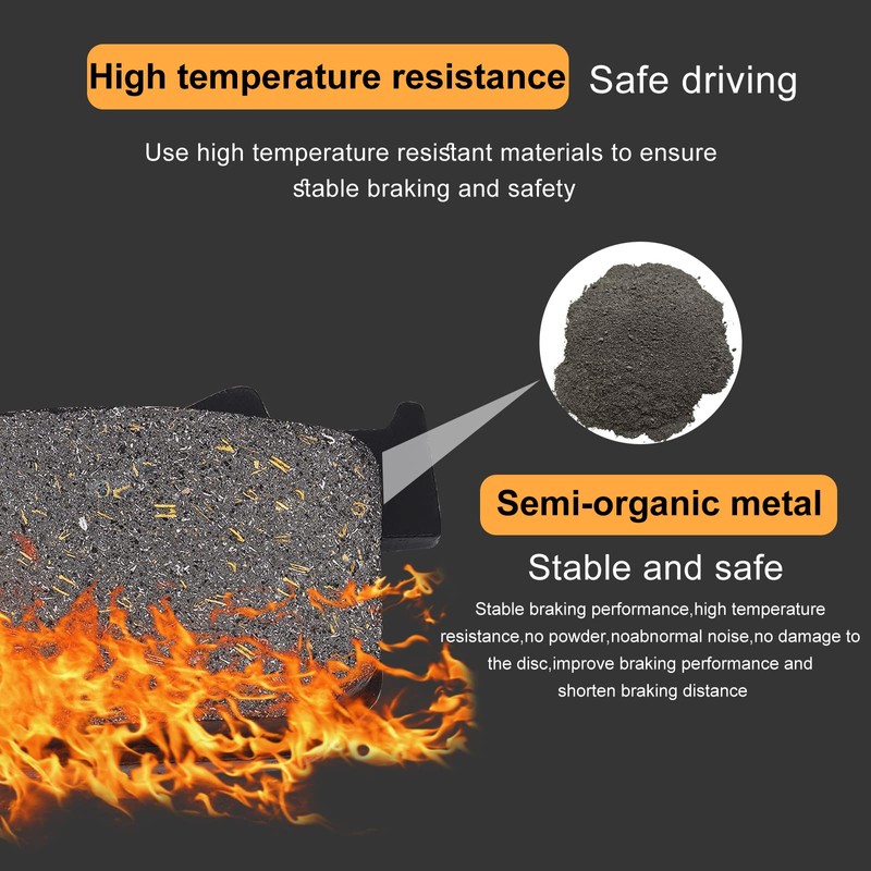 AHL Motorcycle Front Brake Pads FA264 for Sym Fiddle II