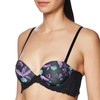 ILUSION 7479 Bra escote profundo para Mujer, Color Flores CXX,