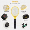 Electric Fly Swatter Racket - Indoor Bug Zapper for Home,