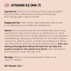 Vitamin K2 MK7 200mcg - 1 Year Supply - 365