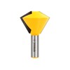 YONICO Birdsmouth Router Bit 6 and 12 Sided 1/2-Inch Shank