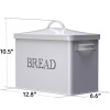 Klarstein Bread Box - Countertop Space-Saving, Extra Large, High Capacity