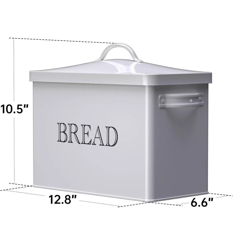 Klarstein Bread Box - Countertop Space-Saving, Extra Large, High Capacity
