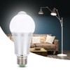 E27 7W Human Body Induction Bulb Light LED Motion Sensor