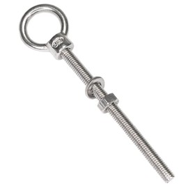 Priostahl 638 _ 1 Eye Bolt Screw Nut Stainless Steel V4 A/M6 x 60 (Pack of 1)