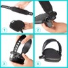 Exercise Bike Pedal Straps Universal Long Pedal Strap Widened Straps