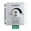 SUPERNIGHT 12V Dimmer Switch, Dimmer Knob Aluminium Case DC12V-24V 8A