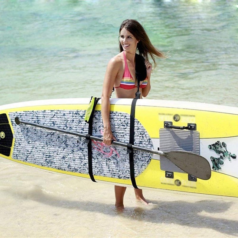 WOWSEA SUP Portable Heavy Duty Stable Adjustable Surfboard Shoulder Strap