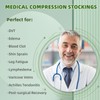 Wegitcs Compression Stockings for Women & Men, 15-20 mmHg Thigh