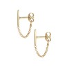Elli Geo Earrings 925 Silver Women's, Silver, Gold