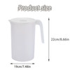 Plastic Jug with Lid, Water Jug Plastic Jug 2.5 L,