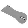 Golf Club Cover Mixed Fabric Head Protector Knitted Polyester Waterproof