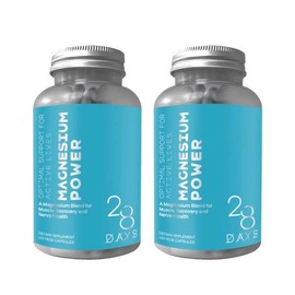 28DAYS 마그네슘 파워 120캡슐 2개 28DAYS Magnesium Power 120 Capsules 2 Packs