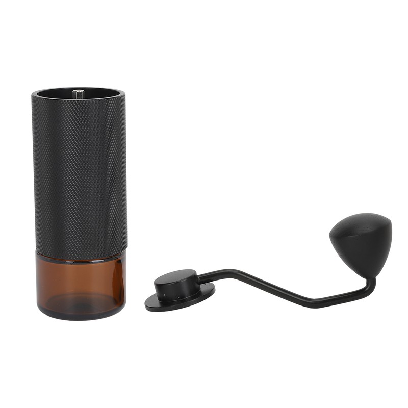 Manual Coffee Bean Grinder Multifunction CNC Steel Core Adjustable Thickness