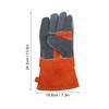 1 Pair of Heat Resistant Gloves Fireproof Flame Retardant Non