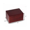 Deering Moments Engraved Lacquered Rosewood Funeral Cremation Urn for Human