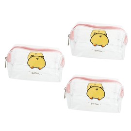 Healeved 3pcs Bag Organizer Hanging Toiletry Bag Quilted Makeup Storage Fashion and Lightweight for Travel