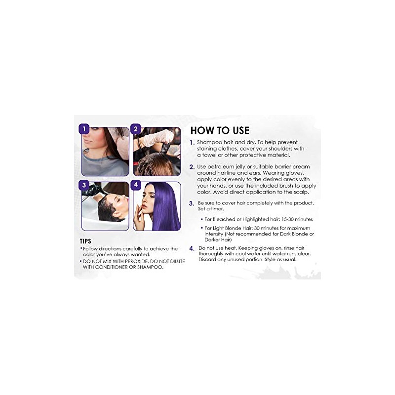 Punky Color Box Kit Violeta – Para cabello blanqueado, rubio