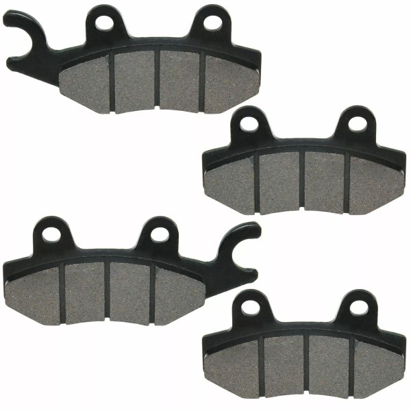 Unbranded Front Rear Brake Pads Left Right for Kawasaki KL650