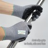DEX FIT 2X Durable Nitrile Rubber Work Gloves NR430 Gardening;