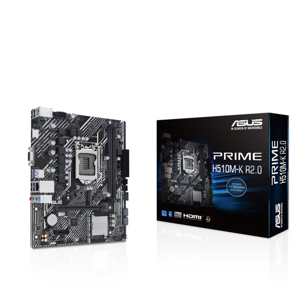 ASUS Prime H510M-K R2.0 Motherboard Socket Intel LGA 1200 (Intel