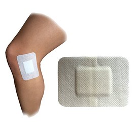 Steropore 5 X 8.6CM X 6.0CM PREMIUM MEDICAL GRADE 100% STERILE LARGE WOUND CUT BURN DRESSINGS PLASTERS WHITE