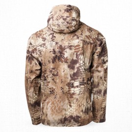 Kryptek Men’s Jupiter Waterproof, Breathable, Packable Camo Hunting Jacket