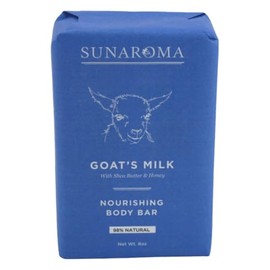 Sunaroma Conditioning Goat's Milk Soap 8 oz (Pack of 2)