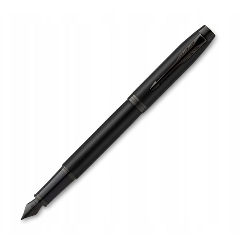 Parker IM Fountain Pen, Matt Black with Black Trim, Fountain