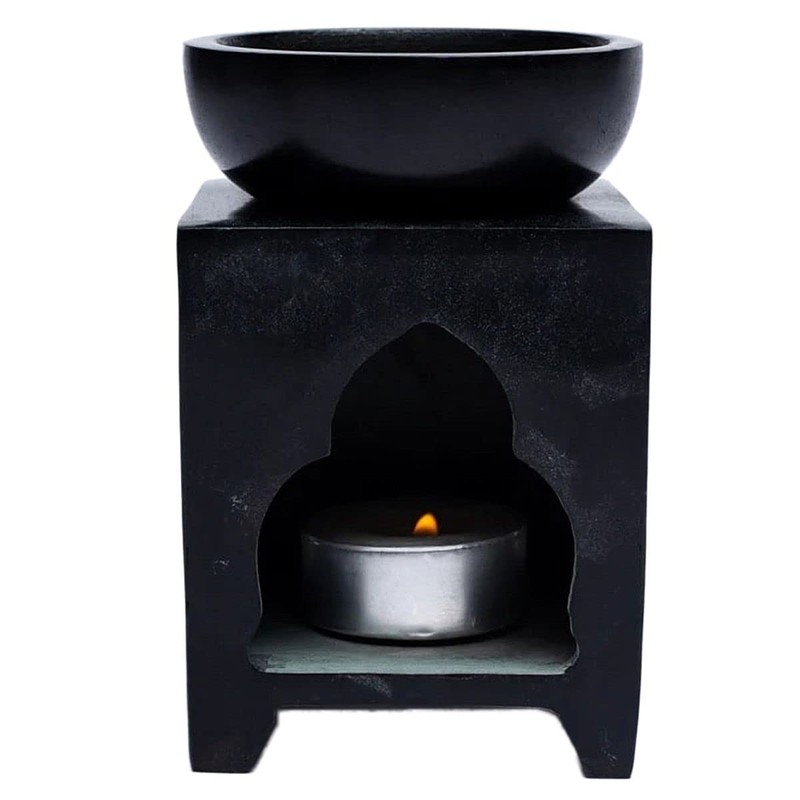 Olieverdamper zeepsteen Buddha