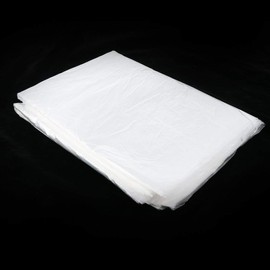 Boolavard 10 x Disposable Cape Hair Salon Shawl Plastic Waterproof Hair Trimming Tool 150 x 130 cm for Barbershop or Home Use