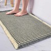 WONGS BEDDING Non-Slip Bath Mat, Bathroom Rug, Large Washable Bath