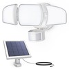 Feit Electric Outdoor LED Triple Head Solar Security Flood Lights