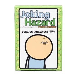 Deck Enhancement #4 - The Fourth Expansion of Joking Hazard Comic Building Card - Party Game by Cyanide and Happiness for 3-10 Players,Green