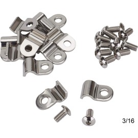 Speedway 3/16 Inch Nickel/Copper AN3 Brake Line Kit, 25 Ft Roll