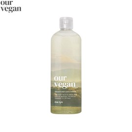OUR VEGAN Heartleaf Cica Toner 400ml