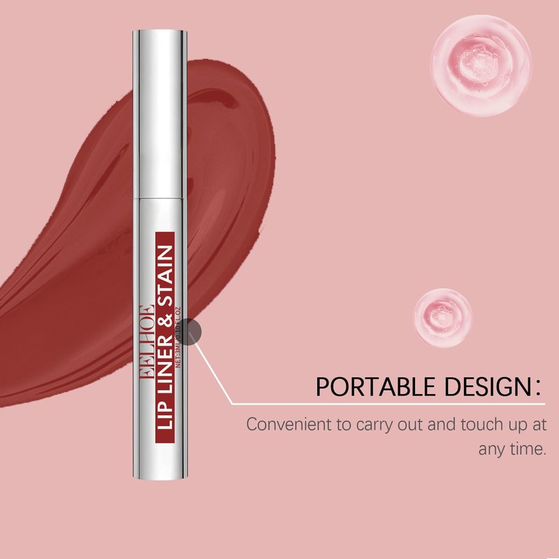 Peel Off Lip Stain Tattoo Set, 3 Colors Peel Off