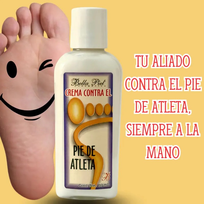 2 Pzas Crema Contra Pie De Atleta Antihongos 60ml Bella