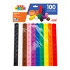 Junior Learning: 100 Multicubes - Pack of 100 Multi-Colored Cubes,