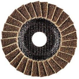 PFERD 43273 4-1/2" POLIVLIES Non-Woven Flap Disc 7/8" Arbor Hole - Coarse (5pk)