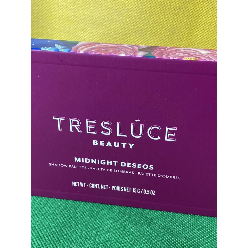 Tresluce Beauty Midnight Deseos 18-shade Eyeshadow Shadow Palette New In