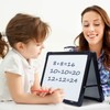 Small Dry Erase White Board – TANKEE Magnetic Desktop Foldable