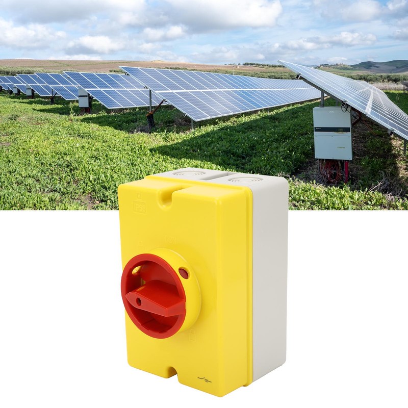 Solar Disconnect Switch 4P 415V 25A PV Isolator Switch IP66