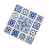 Zassenhaus 057669 Oriental Design Cross Ceramic Coaster with Non-Slip Cork