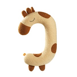 HiPetpy Dog Pillow - Washable Dog Calming Pillow for Better Sleep, Soft Neck Pillow for Dogs, Kids, Adults Reduces Anxiety, Gift for Medium/Large Dogs, Yellow