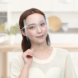 Face Shield Protective Plastic Film Professional Protection Type 3ea