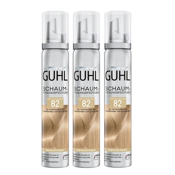 Guhl Foam Tint Resistant Value Set – Contents: 3 x