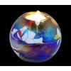 D&J Glassware Friendship Mini Globe Tea Light in a Blue